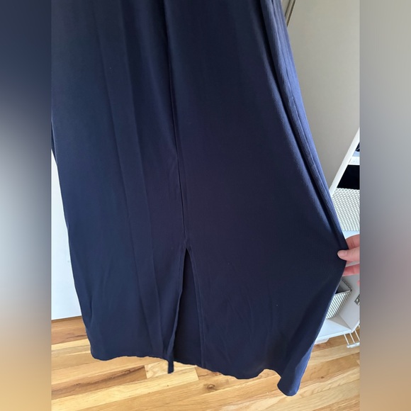Athleta Sleeveless Navy Midi Tank Dress - Picture 8 of 8